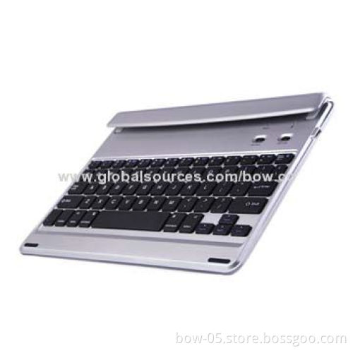 Wireless Bluetooth 3.0 Keyboard Case for iPad Air with Hinge Slot/Dock